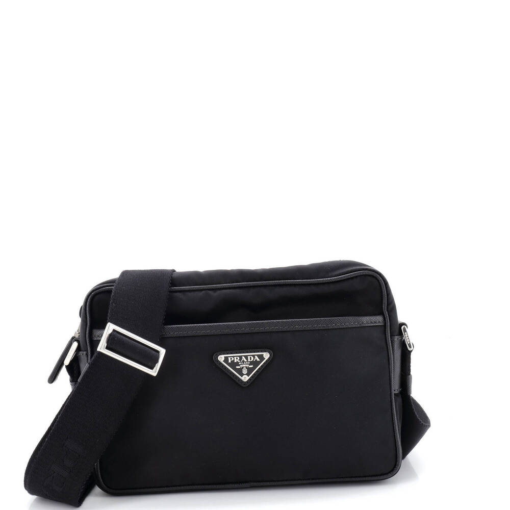 Prada Medium Front Pocket Camera Bag Tessuto - image 1